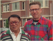 Sifus Wang Kiu und Jürgen Herrmann
